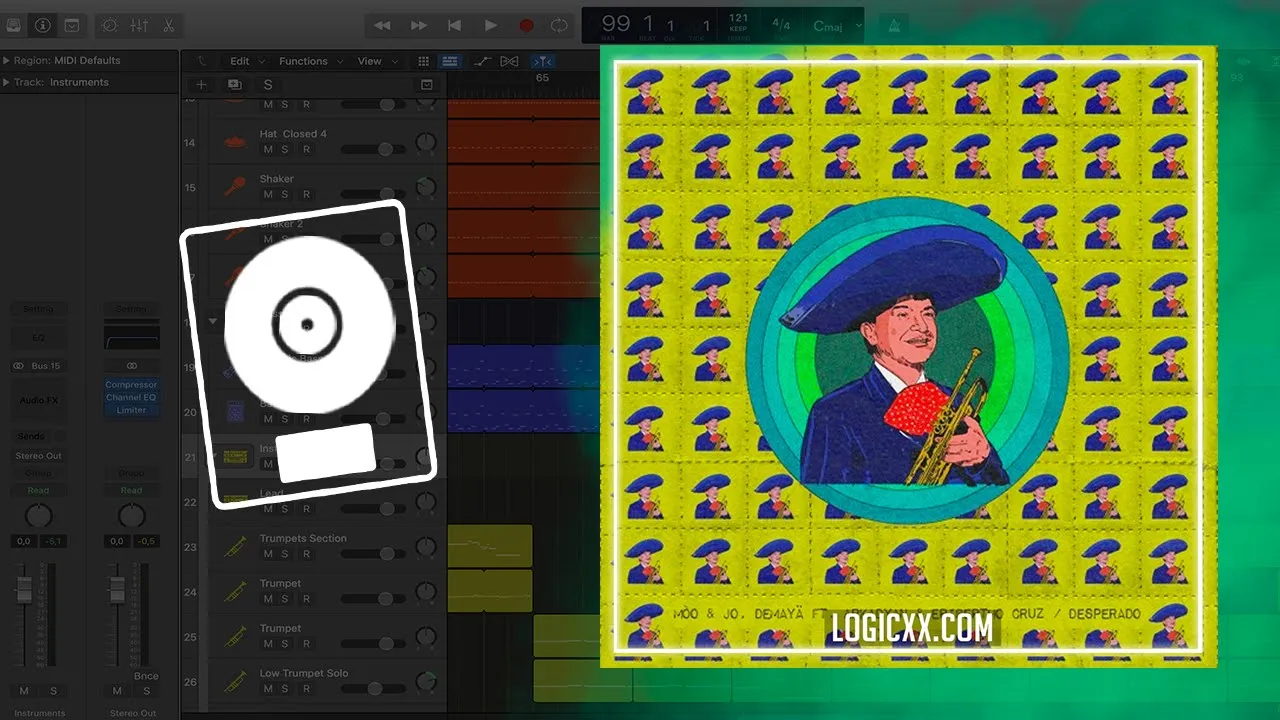 Mòo & Jo, Demayä feat Arkadyan - Desperado feat Eribertho Cruzado (Logic Pro Remake)