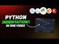 Indentation Concept of Python Remove indentation of code in Python