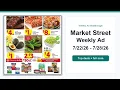 Market Street Weekly Ad 26 - 26 Top Deals