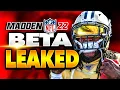 MADDEN 22 BETA SIGNUP