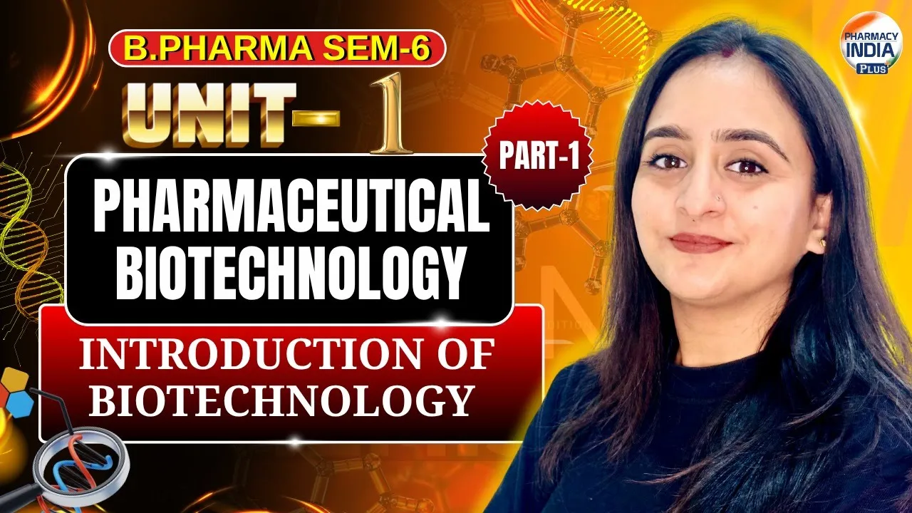 Introduction To Biotechnology I Biotechnology I Part -1 I Unit - 1 I Semester - 2 #organicchemistry