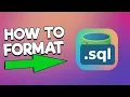 Instant SQL Formatter Beautifier Online