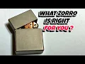Buying Your First Zorro Lighter