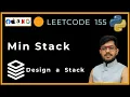 Leetcode 155 Min Stack Design Stack with O 1 Min Python Solution
