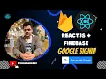 Firebase Google Authentication React Firebase Authentication with Google Firebase React