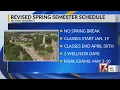 Revised spring semester schedule at NC State due to health concerns