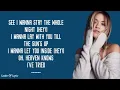 Rita Ora - LET YOU LOVE ME (Lyrics)