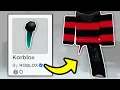 UGC Bundles that give you FREE KORBLOX
