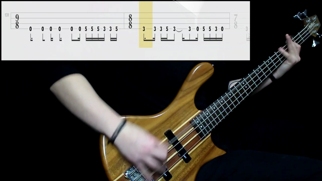 Tool - Lateralus (Bass Cover) (Play Along Tabs In Video)