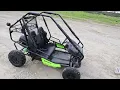 2000 Greenworks 60V Stealth Go-Kart