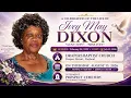 Celebration of Life for Ivey May Dixon