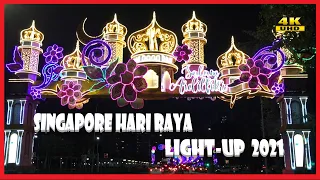 Download 4K Singapore Hari Raya Light-Up 2021 with Mustafa Atef Ramadan Cover Aisyah Istri Rasulullah MP3