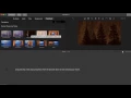 Toolbars - iMovie