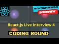 React Live Interview 4 Mastering Core Concepts and Advanced JS Questions