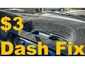 How To Fix Your Broken Wobbling Dash For 3 - 1995 To 1999 GMC Chevrolet Full-Size Truck