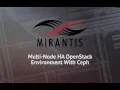 Multi-Node HA OpenStack Environment With Ceph