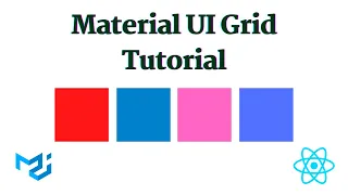 Material UI Grid System - Responsive Cards Layout Material UI Grid Tutorial Material UI Cards