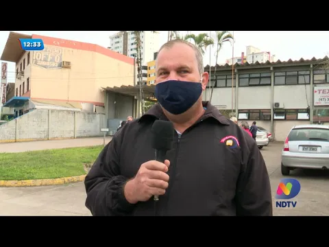 Ônibus em Blumenau: sindicato faz manifestação e fala em demissão em massa