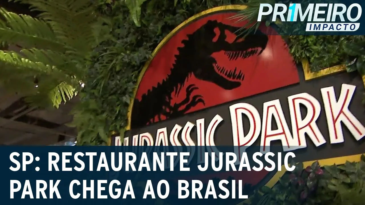São Paulo recebe restaurante imersivo de Jurassic Park | Primeiro Impacto (17/07/23)