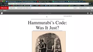 Accessing DBQ Online