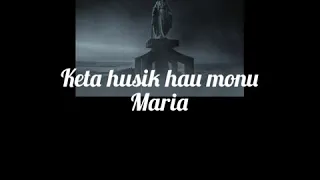 maria lirik alcatraz