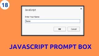 Javascript Prompt Box Tutorial In Hindi Part 18 Javascript dialogs box programmer shakil