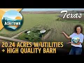 Texas Land for Sale near Lubbock 20 24 acres All Utilities Surveyed No Restrictions
