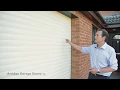 Insulated automatic roller garage door