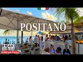 Positano Italy 4K Walk Amalfi Coast Luxury Beach Bar Atmosphere