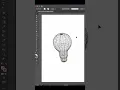 How to make a wireframe to shapes in Adobe illustrator