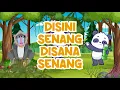 Download Lagu ♪ Disini Senang Disana Senang ♥ Lagu Anak Lirik \u0026 Animasi Kartun Lucu