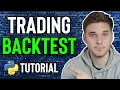 How To Back-Test Strategies Python For Finance Ep 2