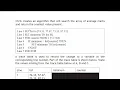 Higher Computing Science SQA Guidance - Trace Table