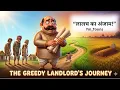 Lagu The consequences of greed | A true story that teaches a lesson 😱 | Hindi moral story | Cartoon Story | Moral Story |
