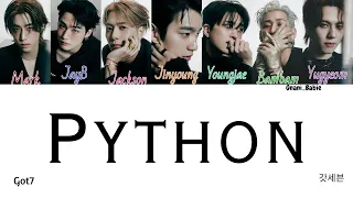 Python - Got7 Colour Coded ENG