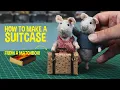 DIY Turning A Matchbox into a Mini Suitcase