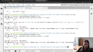CSCI 1061 Lecture 10 - Function Pointers and Lambda Functions