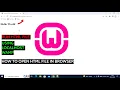 How to Run HTML File in Localhost Using WAMP How to Open Html File in Browser