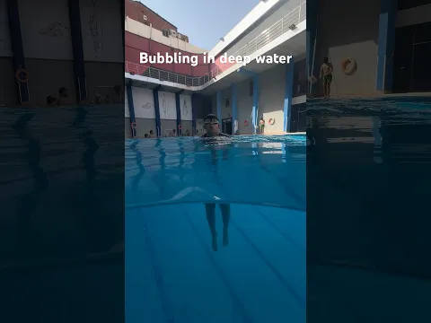 Bubbling in deep water