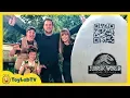 Jurassic World Fallen Kingdom Dinosaur Surprise Toys with Chris Pratt Bryce Dallas Howard T-Rex