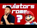 Emulators and Roms are they LEGAL