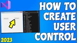 how to add create controlls into windows form application How to use User Control in visual C