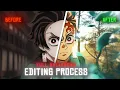 Full Editing Process Step By Step - AMV Tutorial