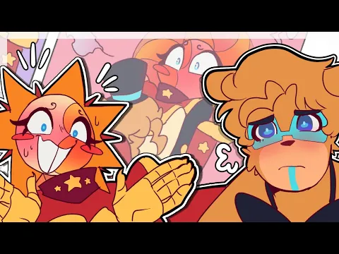 Download MP3 Freddy & Sun's Eclipse Flirting 💖 (FNAF security breach ruin animation)