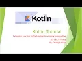 9 Kotlin Programming - Extension infix function operator overloading Bangla Tutorial
