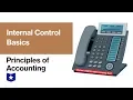 Internal Control Basics Principles of Accounting