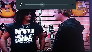 Hudson annoyed at store owner and walks out