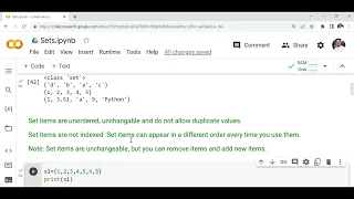 Lecture 16 Sets Hindi Python Data Structures