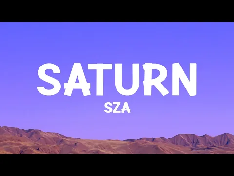 Download MP3 @sza - Saturn (Lyrics)