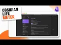 How to Create a Life Progress Bar in Obsidian Life Timeline Gauge
